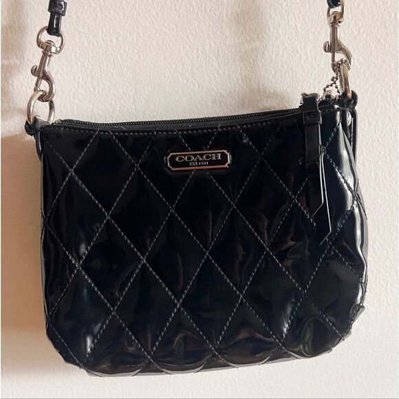 Coach Vintage Leather Cross Body Purse - Picture 1 of 7